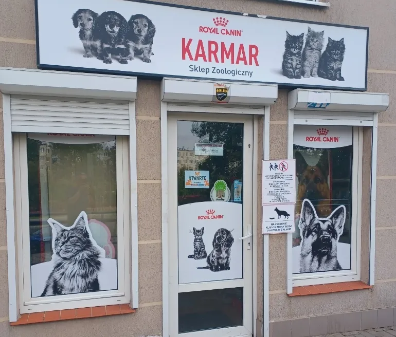 sklep zoologiczny Karmar